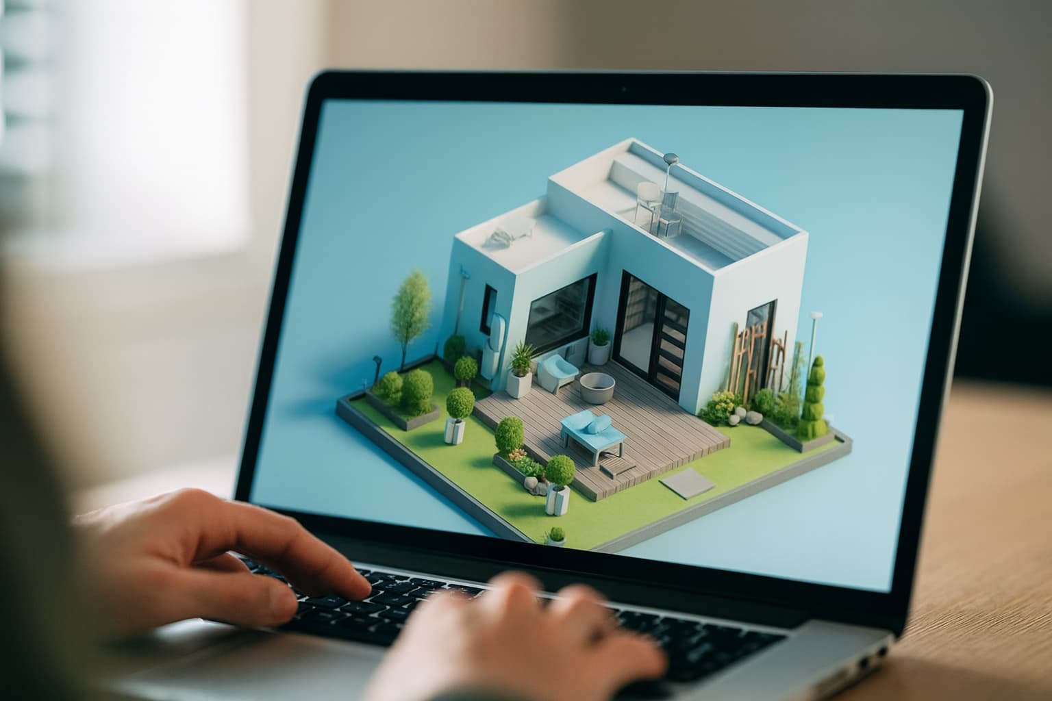 Construcción sostenible con BIM y Autodesk en Perú – modelo digital 3D ecológico
